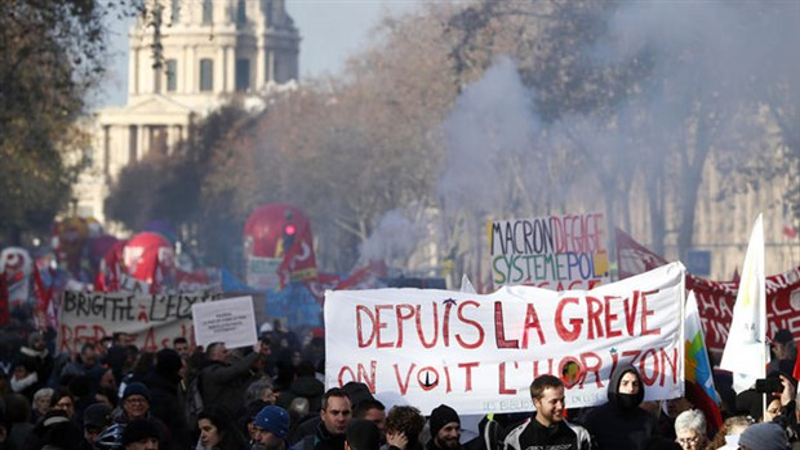 Fransa'da 29 Ekim'de genel grev düzenlenecek 
