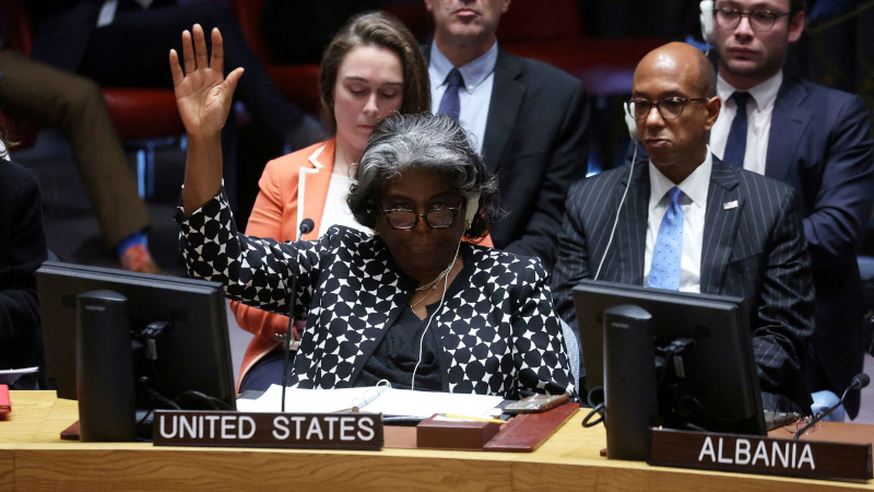 ABD, Gazze'de ateşkese dair karar tasarısını veto etti