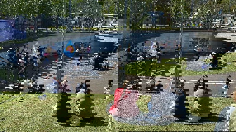 Brighton'da üniversitede antifa�ist eylem