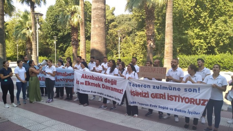 İZBB direnişi 11. gününde: Evde bakım işçisi köle değildir