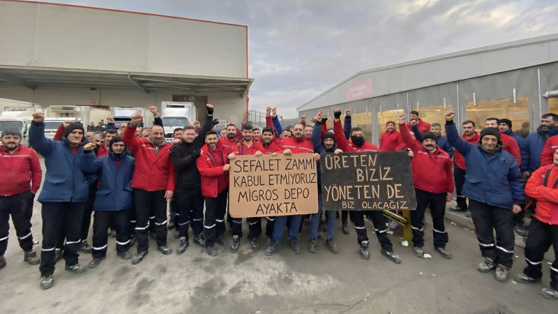 DGD-Sen Ba�kan� Acar: Direnen depo i�çileri kazand�