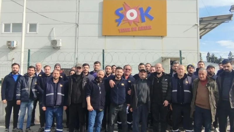 Trabzon �OK deposunda direni� sürüyor: 30 i�çi i�ten ç�kar�ld�